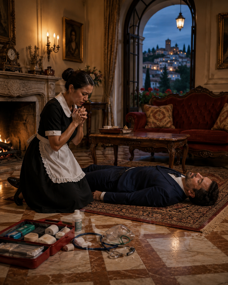 “FINGÍ ESTAR ‘MUERTO’ PARA PONER A PRUEBA LA LEALTAD DE MI TÍMIDA EMPLEADA DOMÉSTICA… PERO LO QUE DESCUBRÍ… ERA MÁS PROFUNDO DE LO QUE MI CORAZÓN PODÍA SOPORTAR.”
